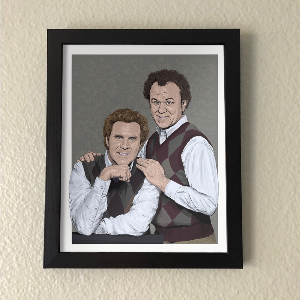 Step Brothers Wall Art